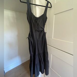 Nicholas black tank maxi